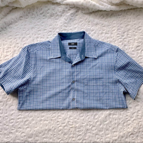 Hugo Boss Other - Men’s Hugo Boss Slim fit short sleeve button down